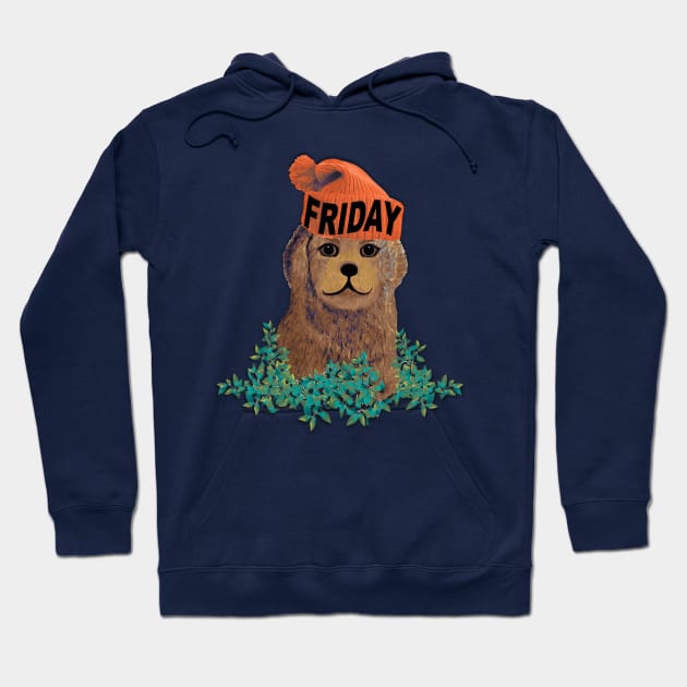 Friday Mood Beanie Puppy Hoodie by KC Morcom aka KCM Gems n Bling aka KCM Inspirations